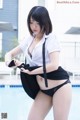 Coser@Hana Bunny: Wet Shirt Casual (9 photos)